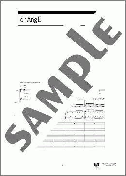 バンド楽譜】chAngE / miwa(バンドスコア)