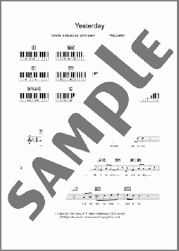 楽譜一覧】ポール・マッカートニー ピアノ(歌詞 & コード) - ヤマハ