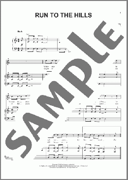 楽譜一覧】アイアン・メイデン - ヤマハ「ぷりんと楽譜」