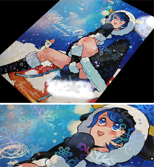 ミルキーウェイ ホログラム ポスター B3 ミルキーウェイ ホログラム