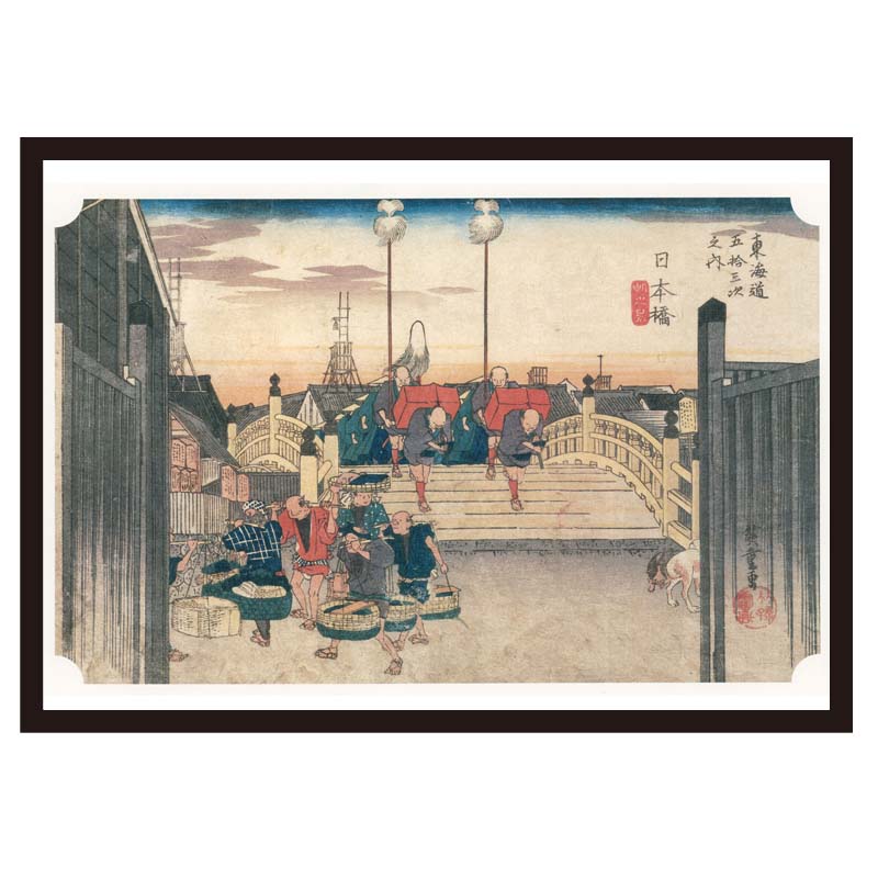 5枚セット】名画ポスター福袋5｜葛飾北斎の世界