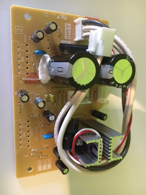 Yamaha HS5 AMP PCB assy Part VDH49200 - Pro Audio Service Ltd