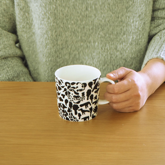 イッタラ オイバ トイッカ チーター マグカップ 0.3L ブラック