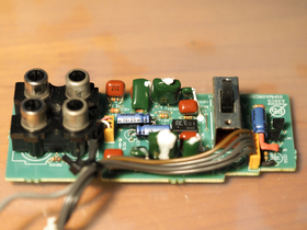 勝手に修理・気ままに工作 - 小型アンプ(BOSE 1705II)のリフレッシュ