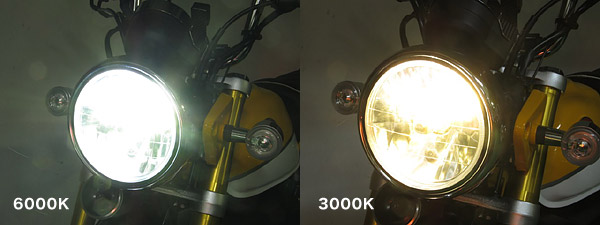 LBHシリーズ[モンキー125用 LEDマルチリフレクターヘッドライトキット