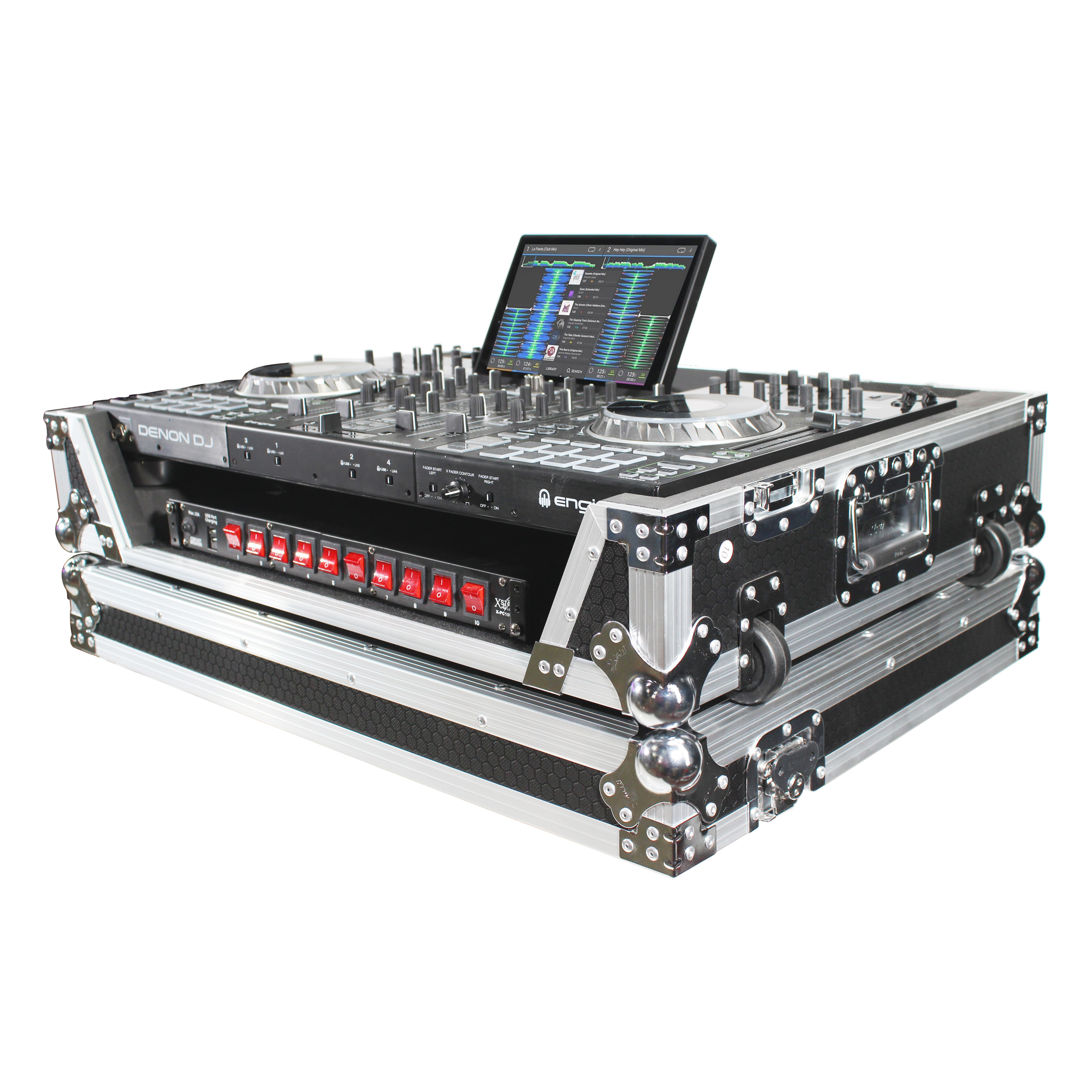 ProX XS-PRIME4W ATA Flight Case For Denon PRIME 4 DJ Controller