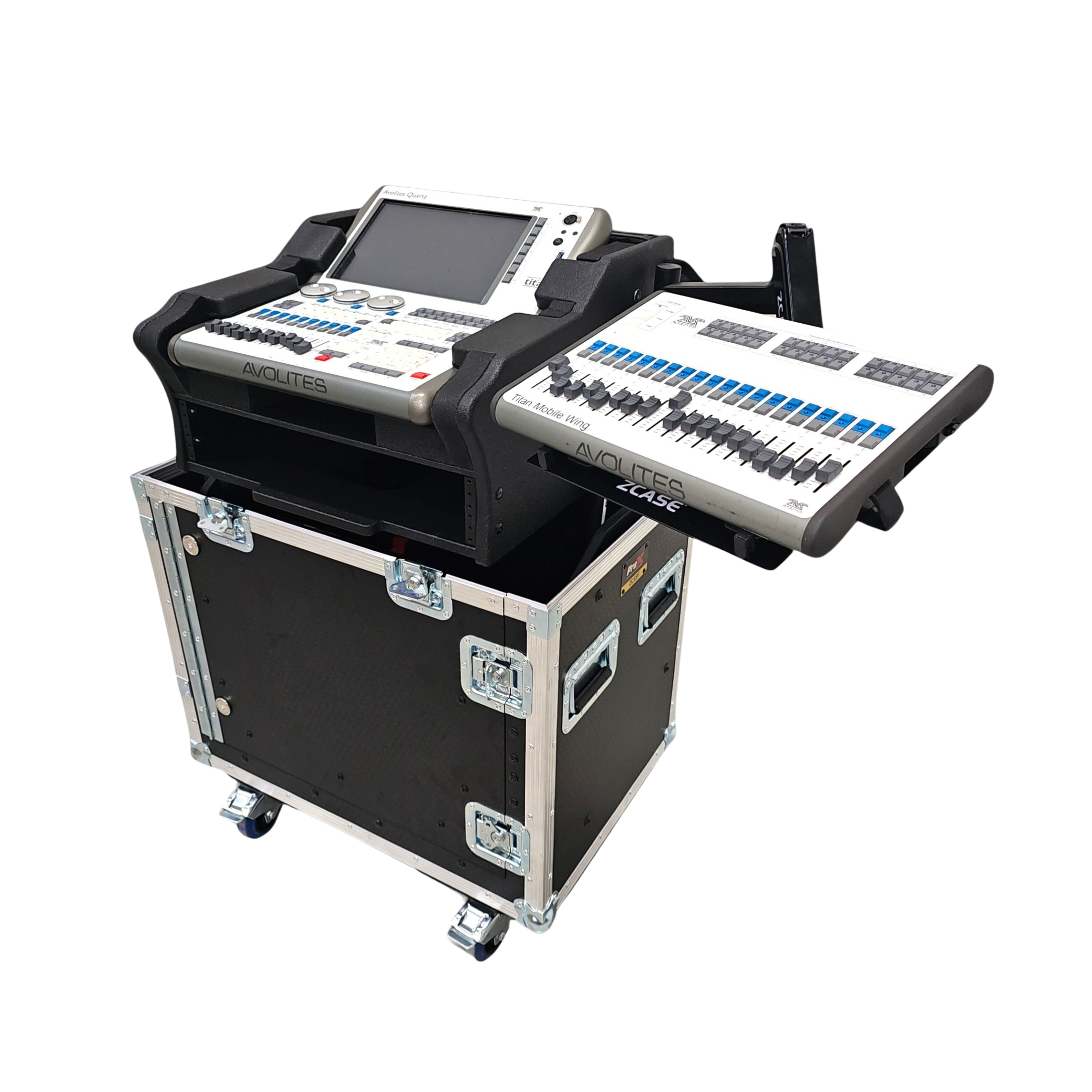 ProX XZF-AVOLITES QUARTZ Flip-Ready Hydraulic Console Easy