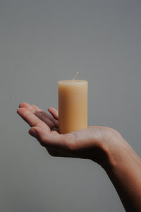 100% Pure Australian Beeswax Candle by Golden Sun Candles ミツロウ