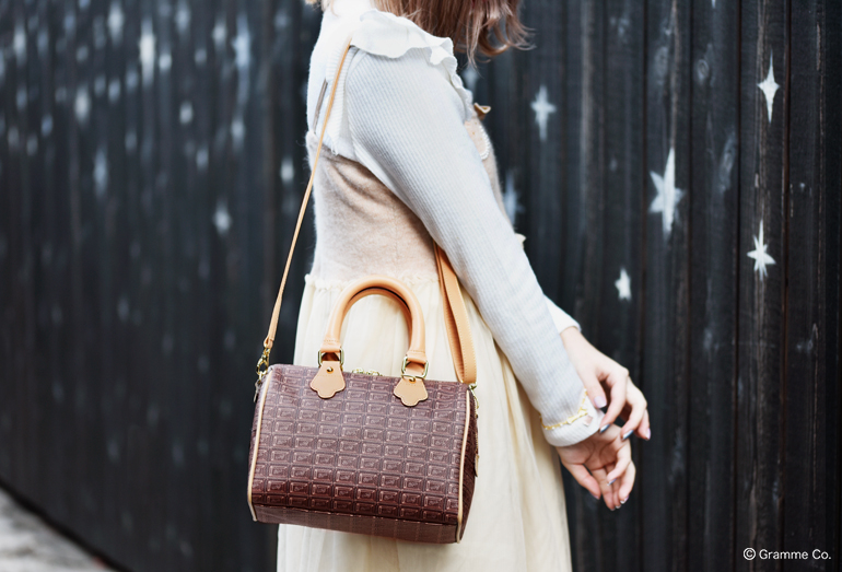 チョコレート・ミニ ボストンバッグ”がデビュー！ | Q-pot.