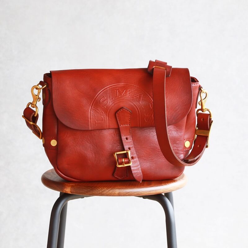 vasco ヴァスコ LEATHER POSTMAN SHOULDER BAG SMALL レザーポストマン
