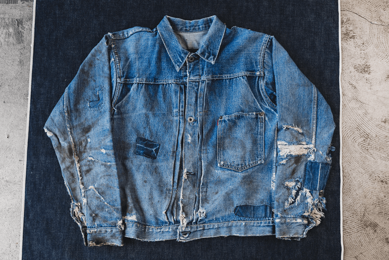 TCB jeans TCBジーンズ Late S40's Jacket 13.5oz 大戦モデル デニム