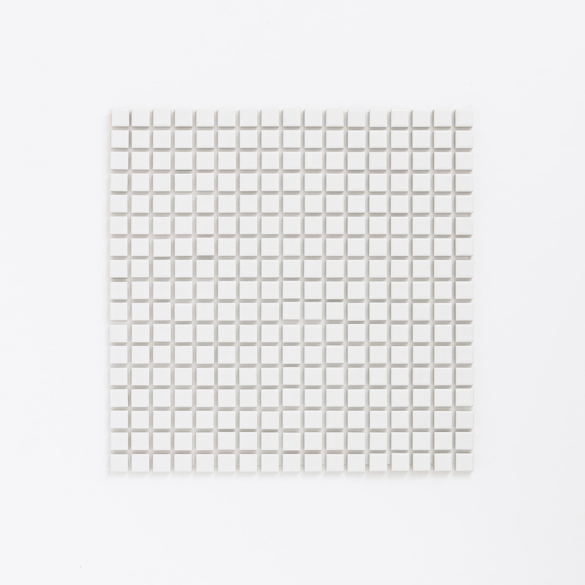 ピクセルタイル ホワイト（シート） | WL-TL018-01P-G141 | モザイク