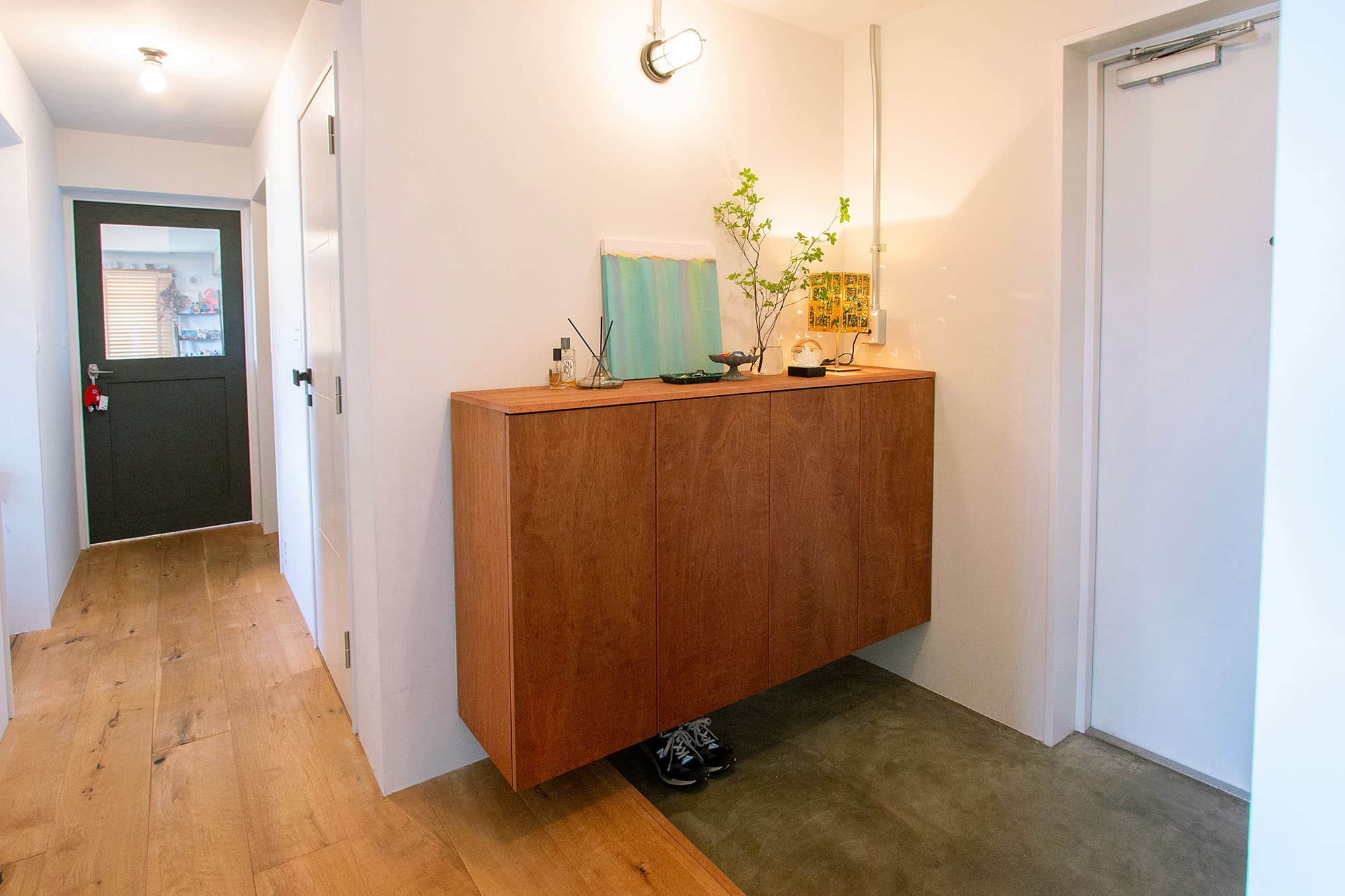 オーダー玄関収納 天板 ラワン | SF-FN017-19-G183 | 収納