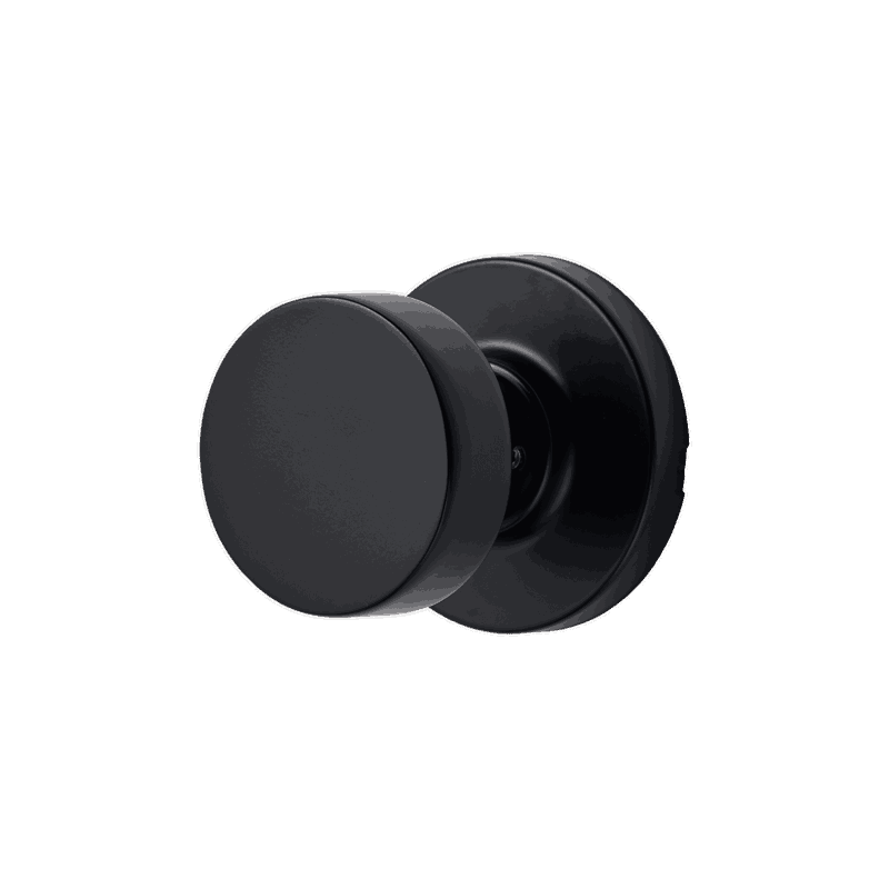 空錠ドアパーツ サークルノブ マットブラック 空錠 | PS-HD020-08-G290