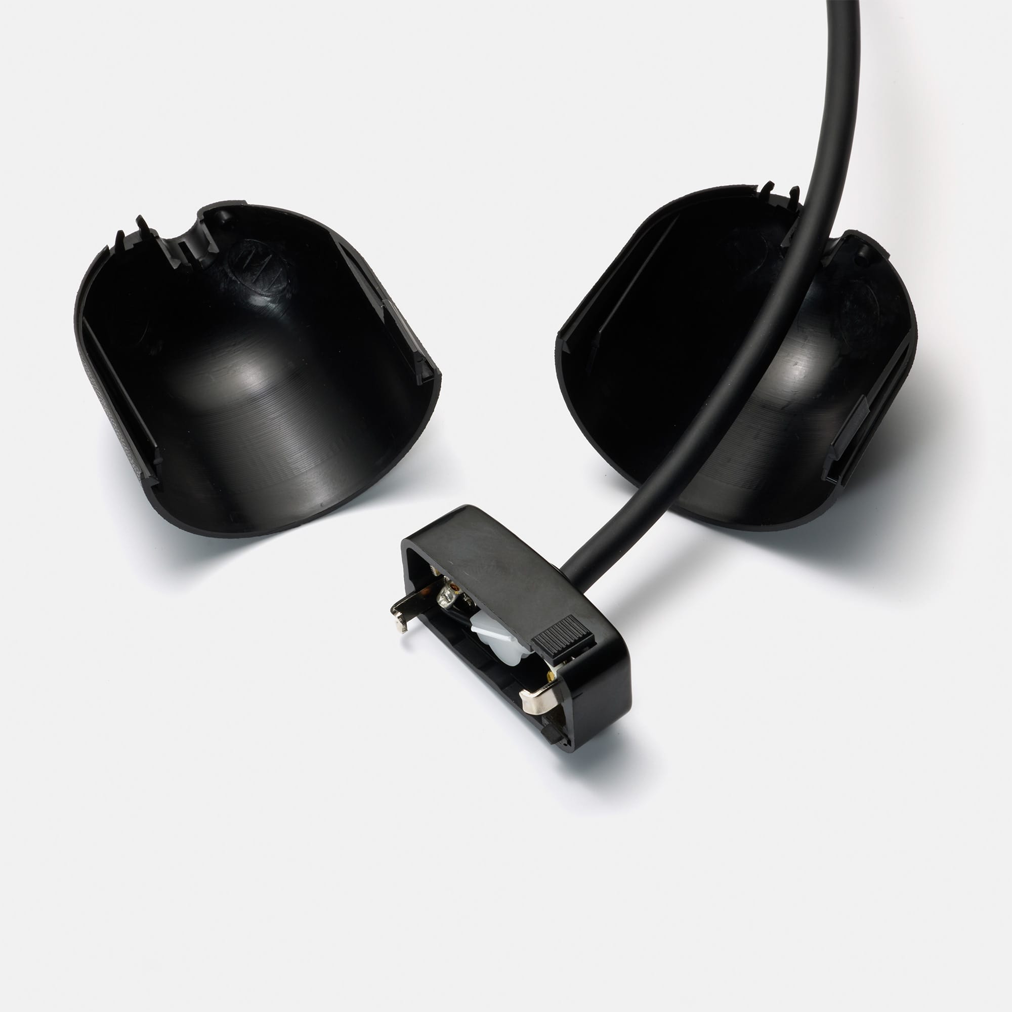 レトロペンダントライト 乳白×ブラック | LT-PD014-03-G141