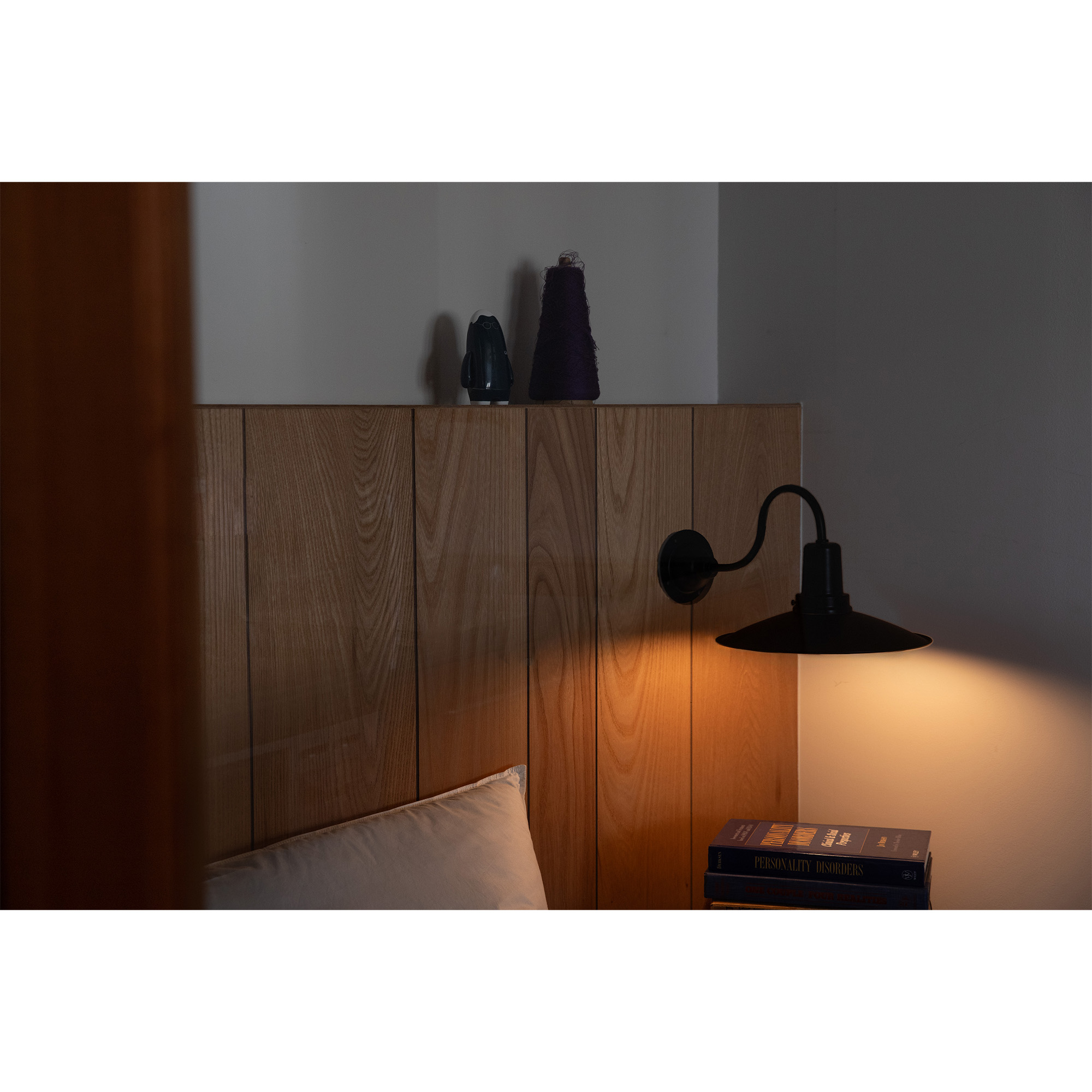 レトロブラケットライト 水平アーム ブラック×ブラック | LT-BR003-04