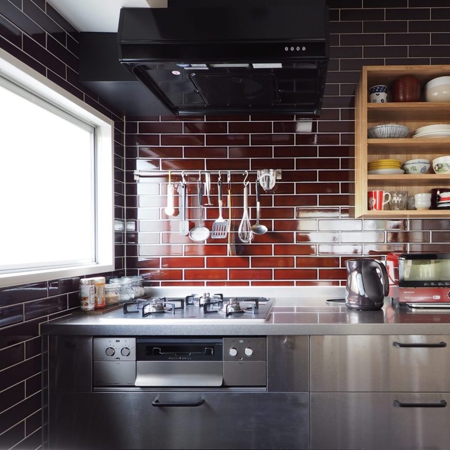 レトロエイジタイル ブラウン 二丁掛（ケース） | WL-TL014-05-G141