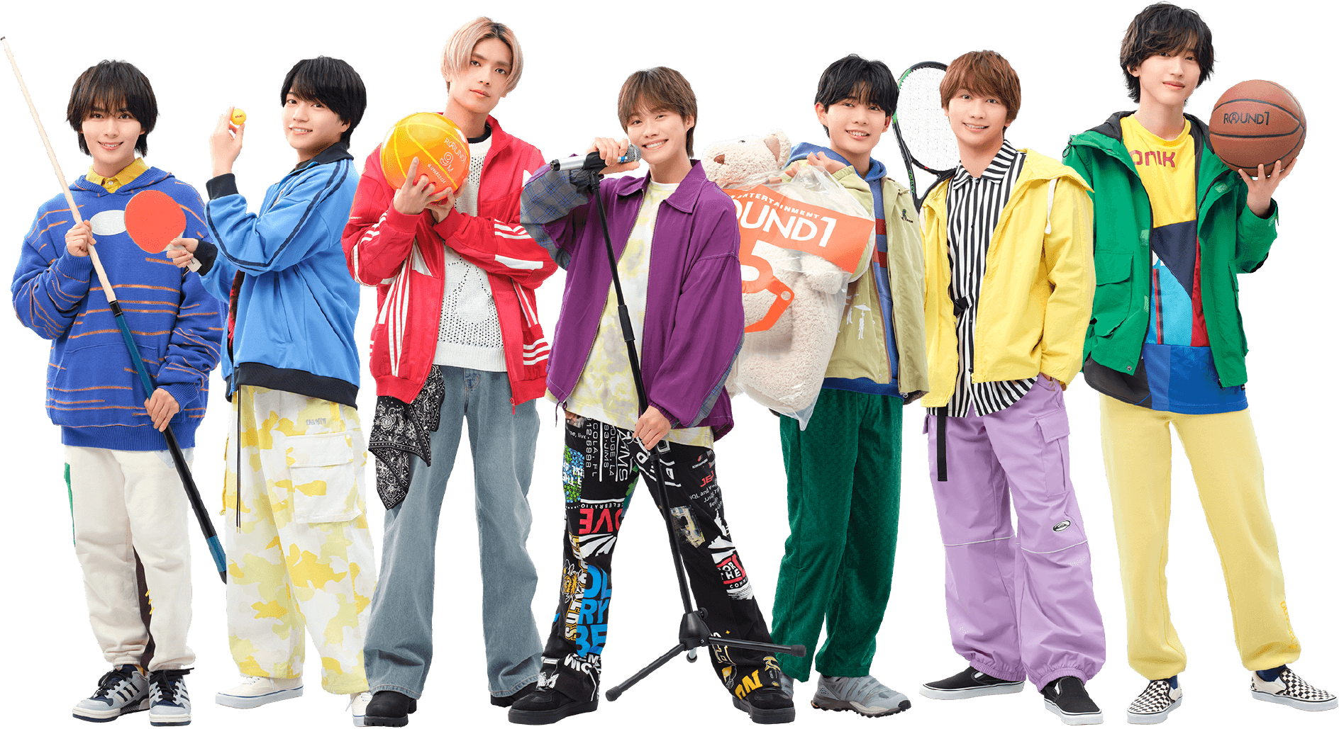 なにわ男子×ラウンドワンコラボキャンペーン