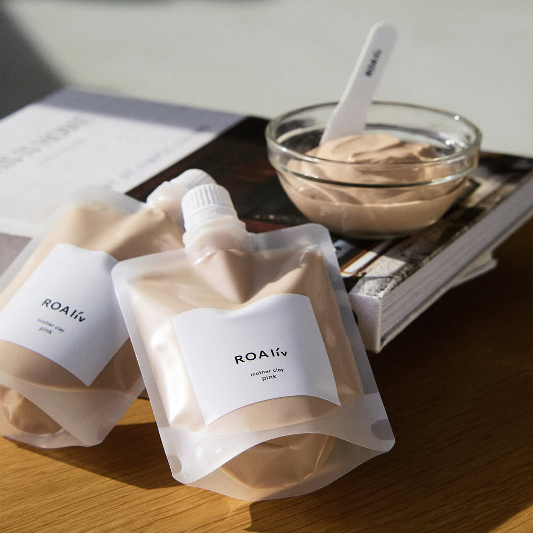 マザークレイ ピンク 210g｜ロアリブ｜ROAliv