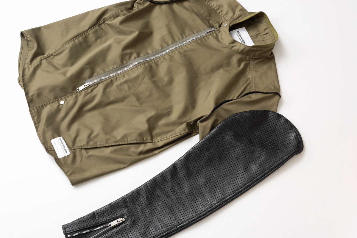 LETHER SLEEVE PUNCHING MESH | ROARS RIDERS | オンライン