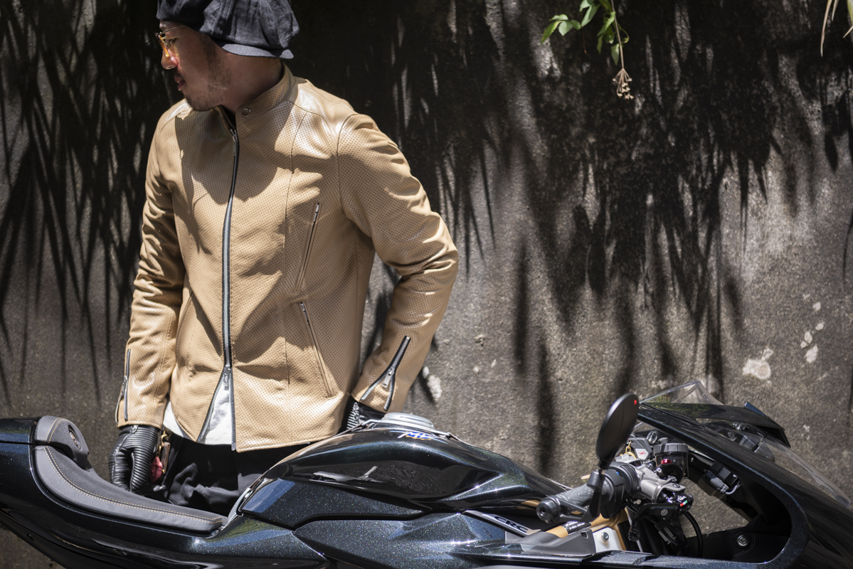 PROTECTOR PUNCHING MESH RIDERS JACKET | ROARS RIDERS JACKET