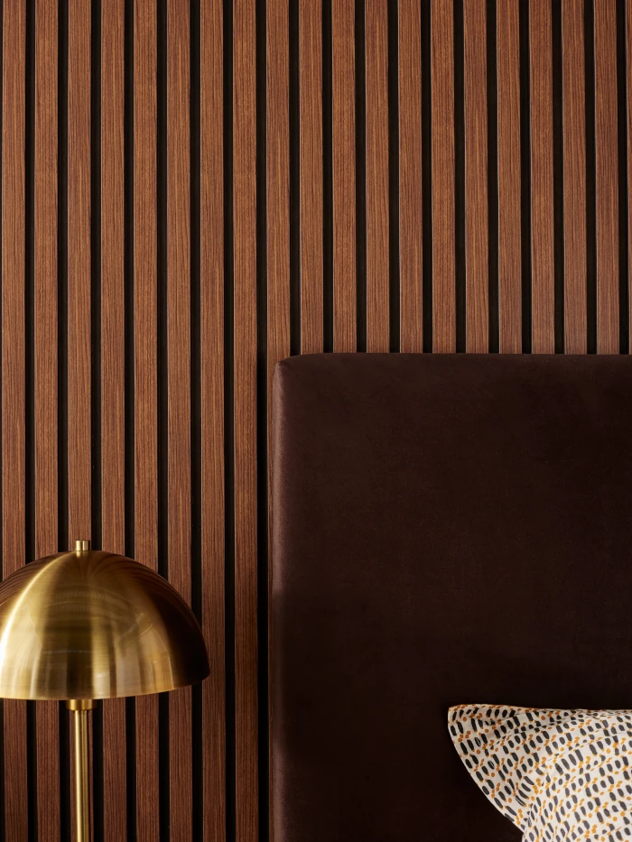 VOX Linerio Mocha Slat Panel (M-Line) - Rockwell Building Plastics