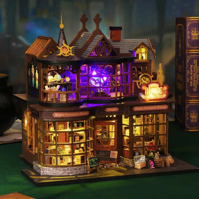 Magic Treasure House DIY Miniature Kit - Create Your Whimsical
