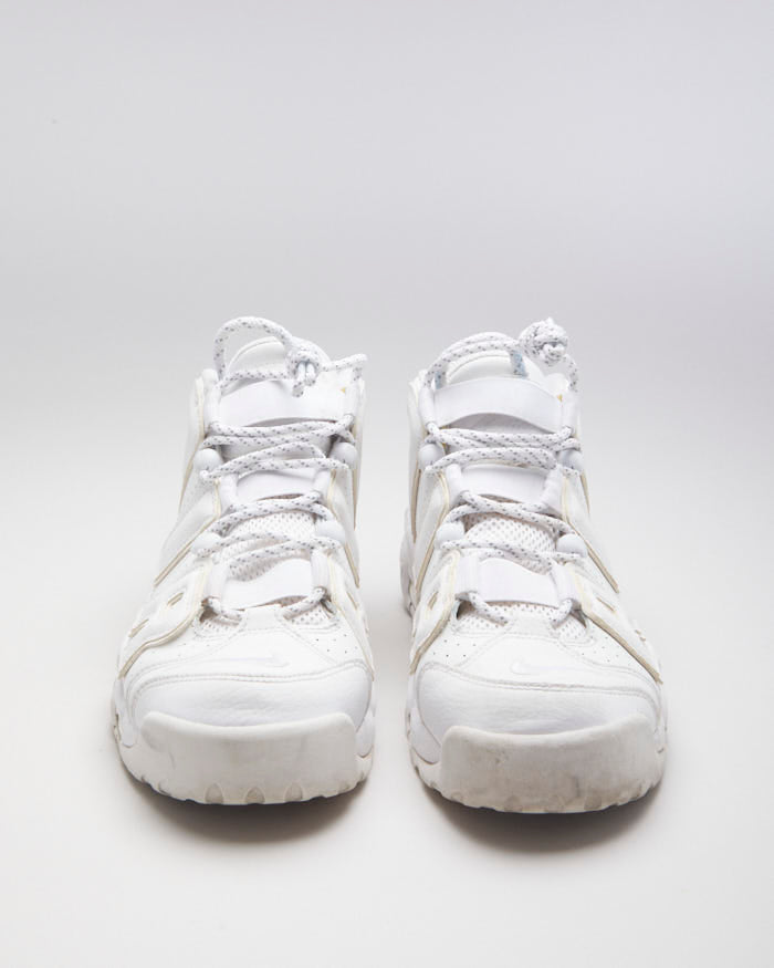 Nike Air More Uptempo Triple White - UK 8.5 – Rokit