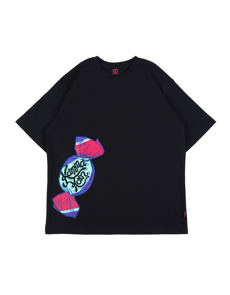 ROLLING CRADLE x KANNA KAN CANDY TEE / BLACK - WEB STORE（通販