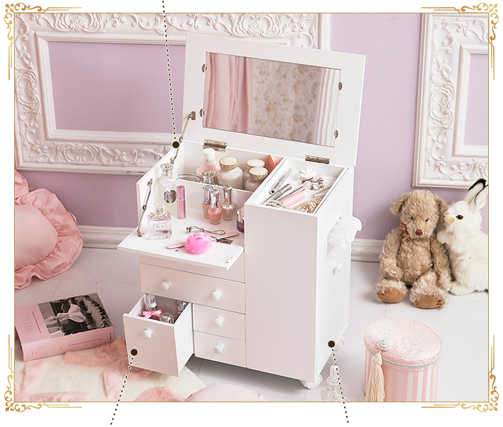 レディの憧れ♥Princess Dresser｜かわいい姫系インテリア家具・雑貨の