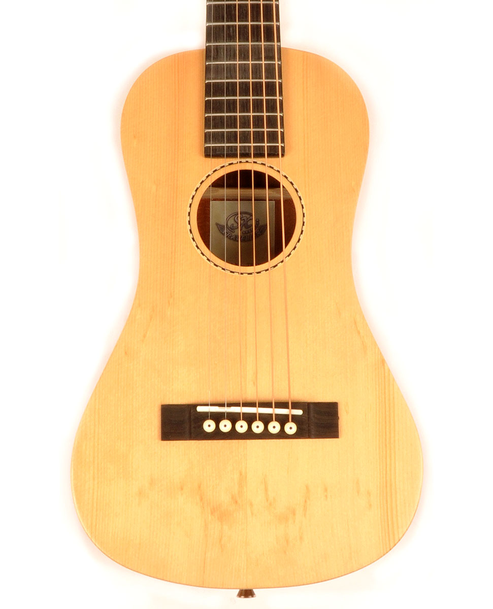 SX Trav 1 Portable Traveling Guitar Left Handed