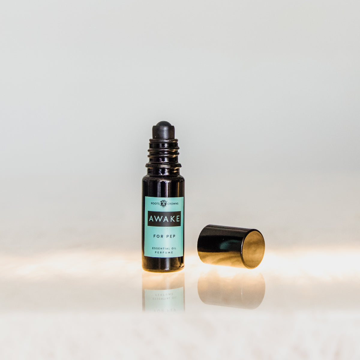 Awake: Essential Oil Perfume Roller | Roots & Crowns