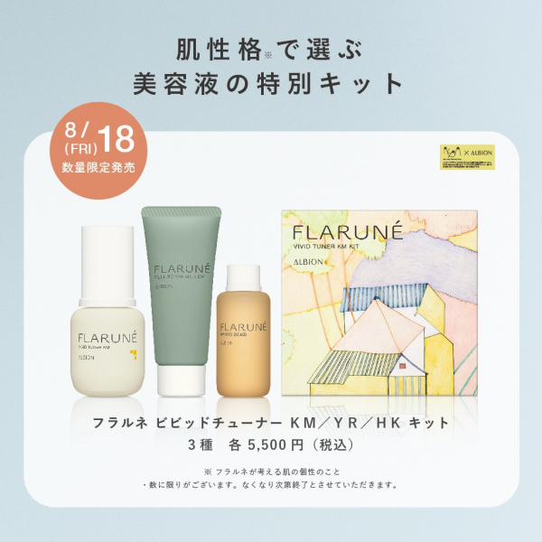 アルビオン】フラルネ ビビットチューナー KM ／ YR／ HK キット