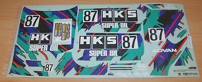 Tamiya - 1/10 Skyline GT-R HKS Sticker Set (58140) - 9805495 - RCNZ
