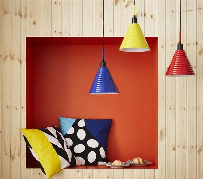Go 80s with the Ikea Fargstark pendant lamp - Retro to Go
