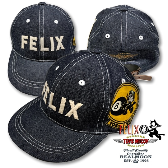TOYS McCOY × FELIX THE CAT デニムキャップ No.TMA2401 