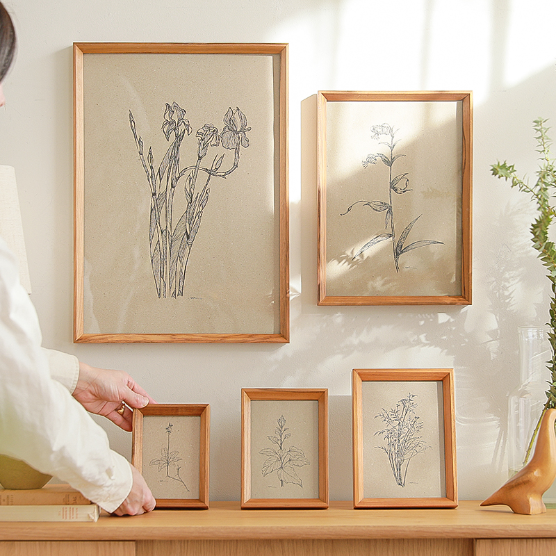 オーダーフレーム 別注額縁 油絵/油彩額縁 木製フレーム 仮縁 5659 組