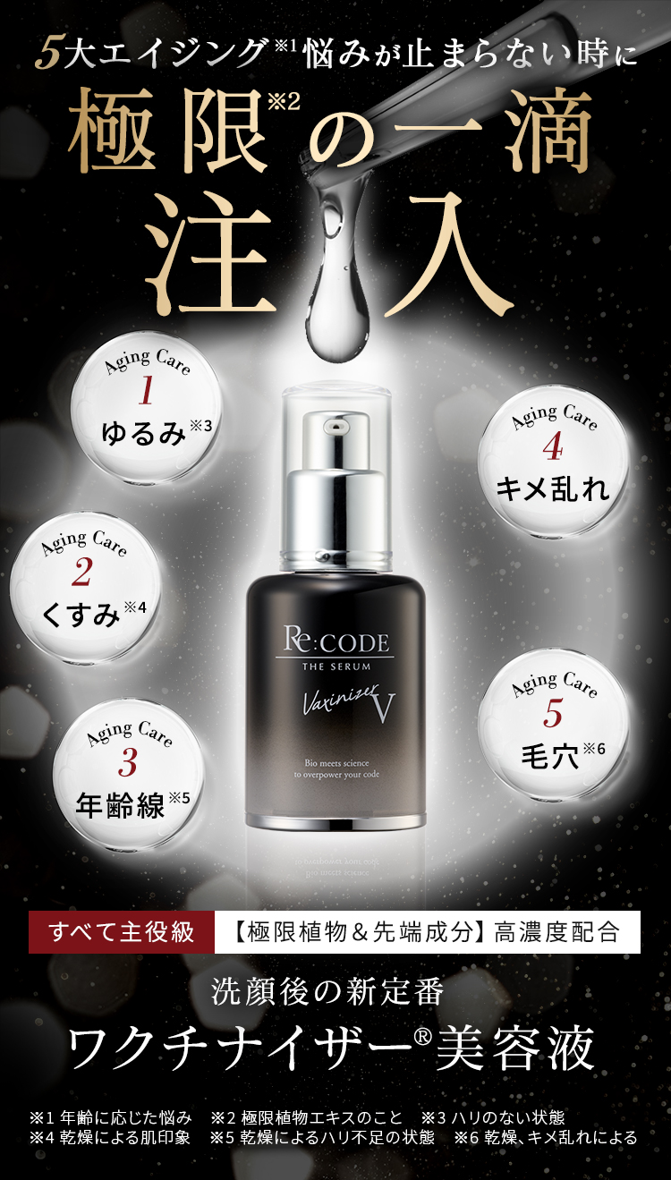 Re:CODE（リコード）公式サイト リコード｜エイジングの悩みから