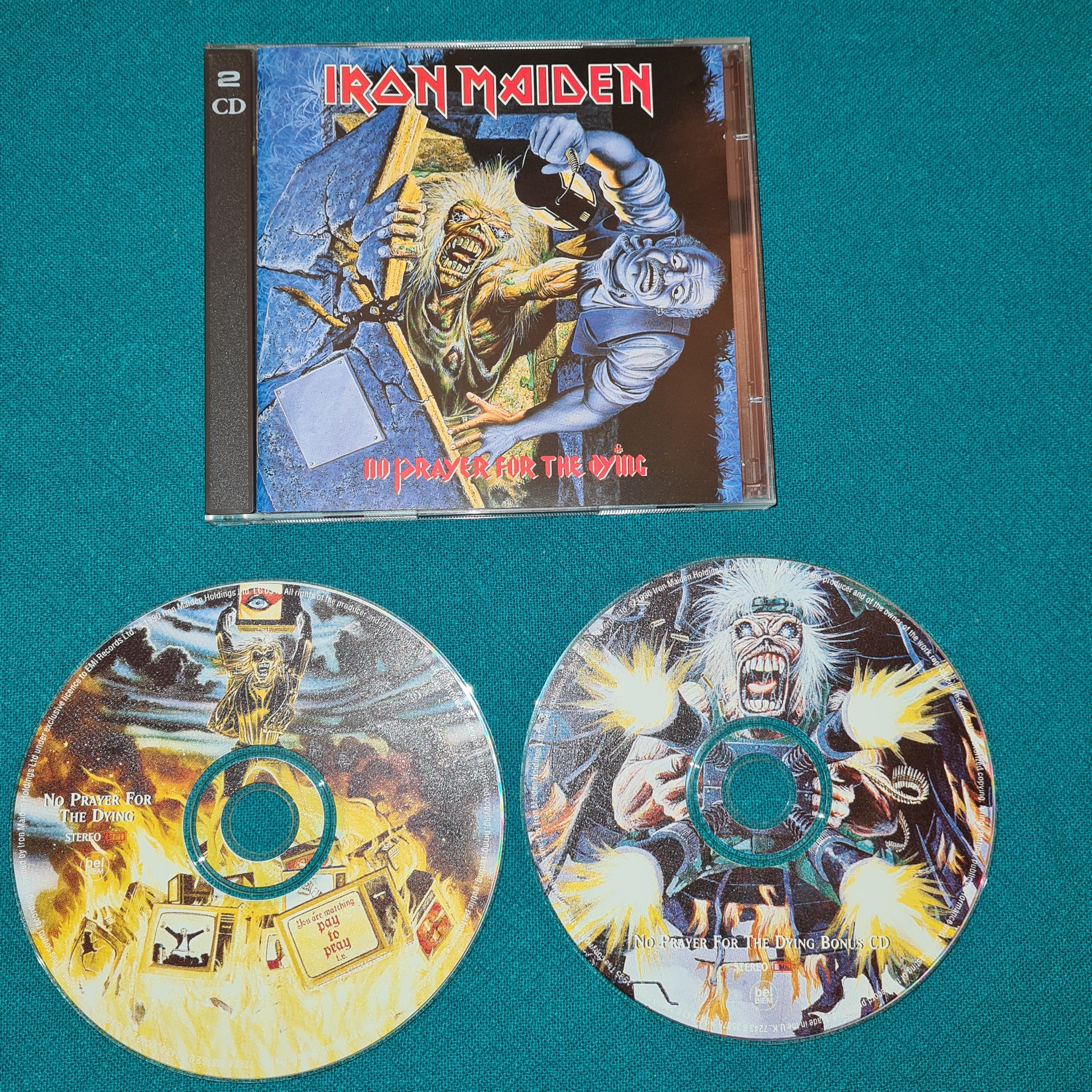 Iron Maiden ~ No Prayer For the Dying (2xCD Ltd Ed, Pic