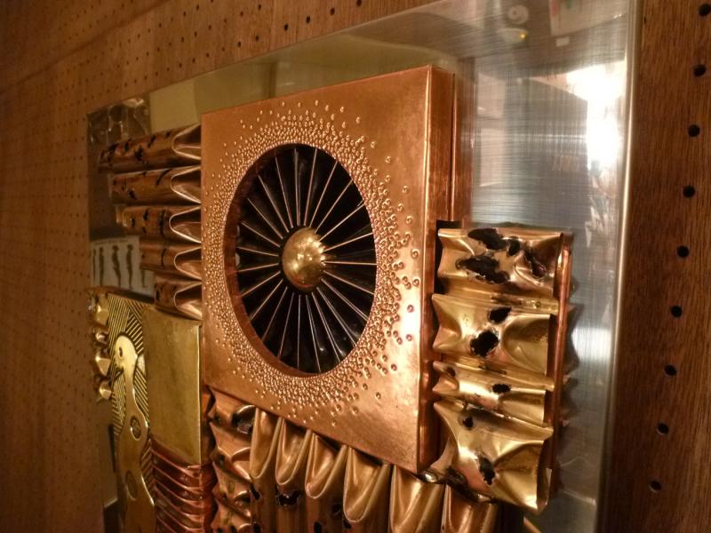 ミッドセンチュリー壁掛けオブジェ ウォールデコ リビング壁飾り