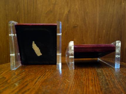 レトロアクリルリングホルダー リングディスプレイ什器 ジュエリー