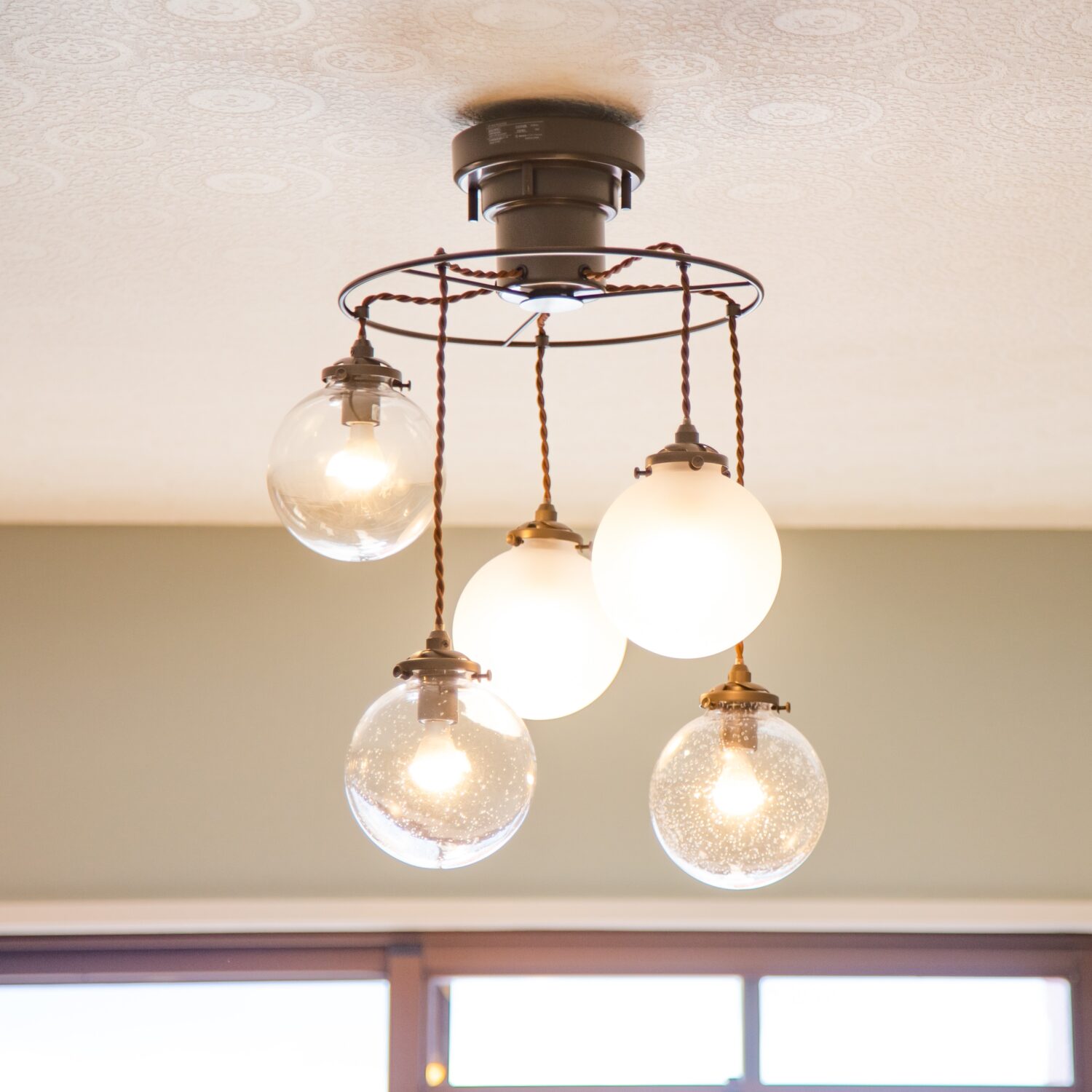 シーリングライト/オレリア5ガラス | リーファ