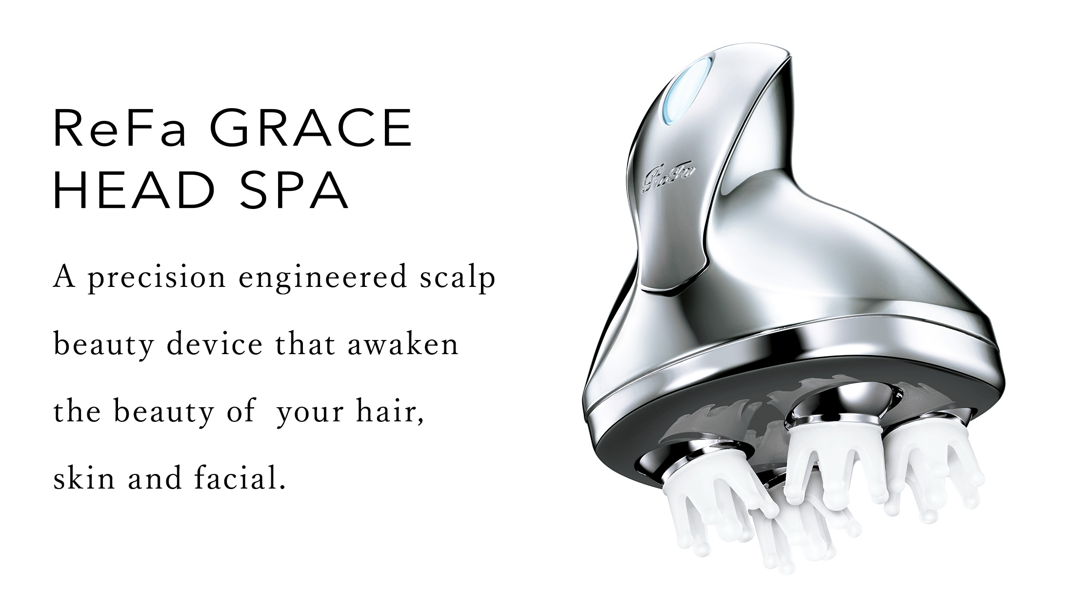 ReFa GRACE HEAD SPA | PRODUCTS | ReFa | MTG Co., Ltd.