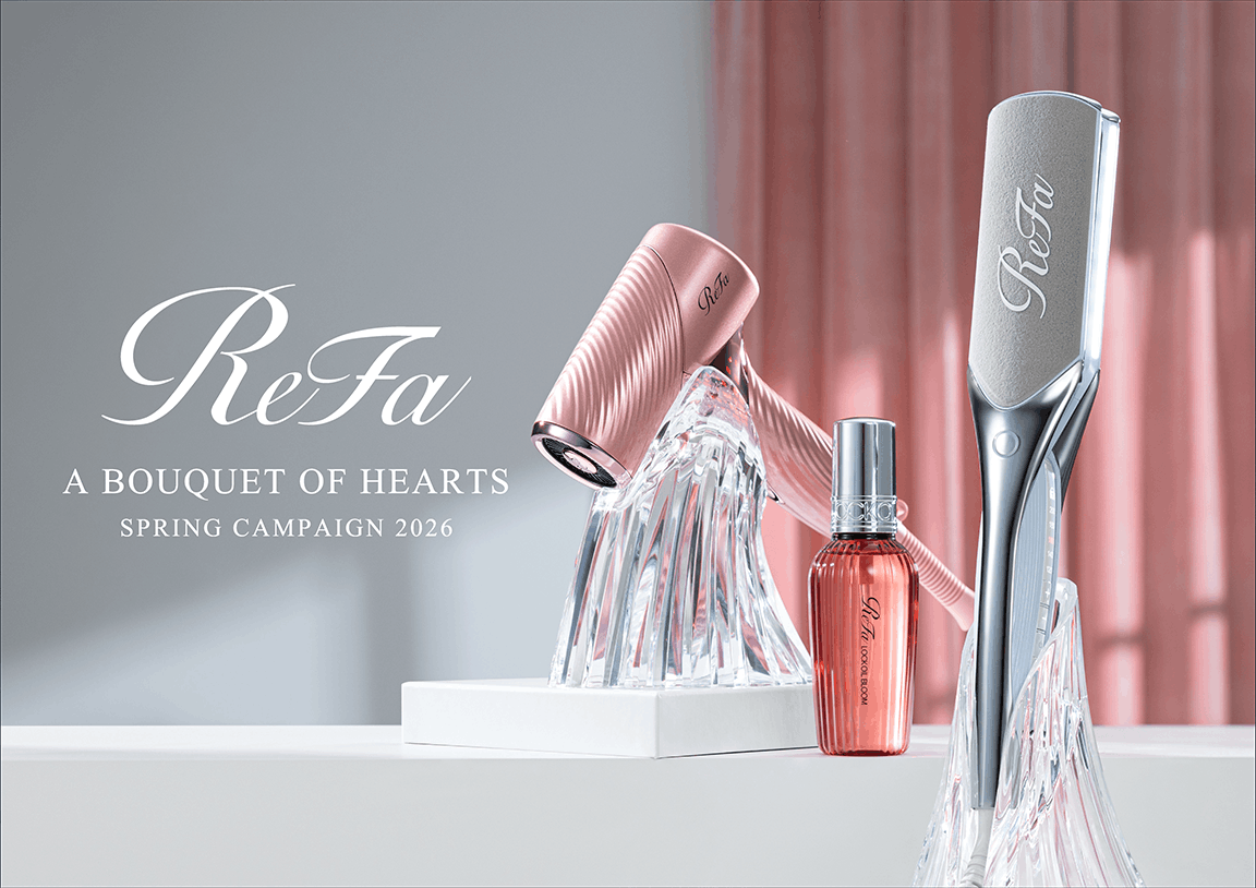 贈る人にも、贈られる人にも、ReFaから心に咲く、感謝の花束を