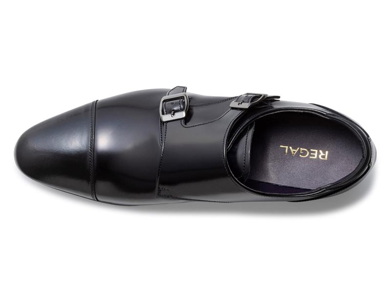 REGAL ダブルモンクストラップ（スクラッチタフレザー）（37TR） | 靴