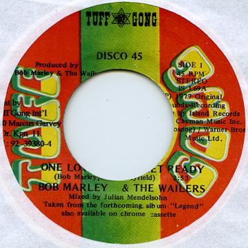 Bob Marley, Wailers - One Love(7