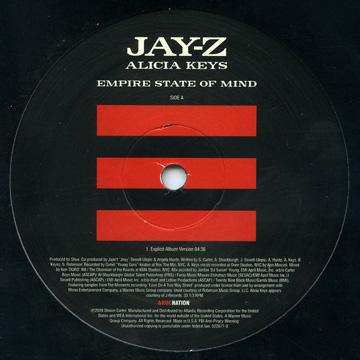 Jay-Z, Alicia Keys - Empire State Of Mind(12