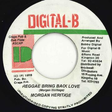 Morgan Heritage - Reggae Bring Back Love(7