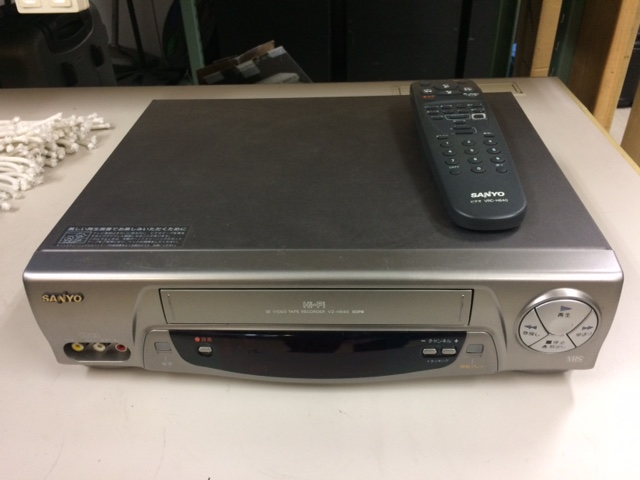 ビデオデッキVHS 再生機｜レンタル商品｜神奈川県小田原周辺