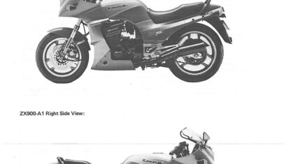 1984-1985 Kawasaki ZX900 Service Manual